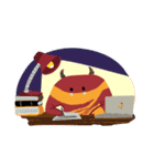 Yama, Gatra, and Nararya！（個別スタンプ：12）