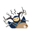 Yama, Gatra, and Nararya！（個別スタンプ：24）