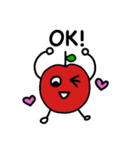 An apple a day！（個別スタンプ：5）
