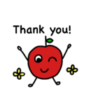 An apple a day！（個別スタンプ：7）