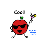 An apple a day！（個別スタンプ：9）