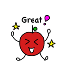 An apple a day！（個別スタンプ：10）