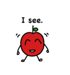 An apple a day！（個別スタンプ：17）