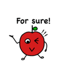 An apple a day！（個別スタンプ：23）
