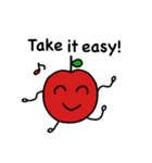 An apple a day！（個別スタンプ：28）