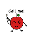 An apple a day！（個別スタンプ：31）