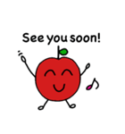 An apple a day！（個別スタンプ：32）