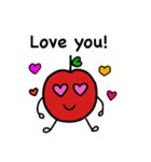 An apple a day！（個別スタンプ：34）