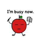 An apple a day！（個別スタンプ：35）