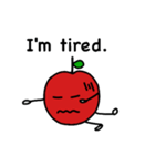 An apple a day！（個別スタンプ：36）