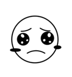 Dark clear moon（個別スタンプ：8）
