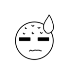 Dark clear moon（個別スタンプ：22）
