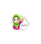 Chacha Hijab（個別スタンプ：27）