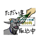 ヤギづくし（個別スタンプ：16）