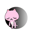 Pink cat kappa(English version)（個別スタンプ：20）