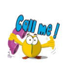 チャティーキウイ かわいい英語で話す鳥達（個別スタンプ：3）
