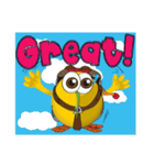 チャティーキウイ かわいい英語で話す鳥達（個別スタンプ：11）