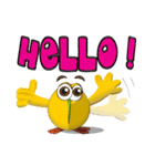 チャティーキウイ かわいい英語で話す鳥達（個別スタンプ：12）