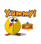 チャティーキウイ かわいい英語で話す鳥達（個別スタンプ：40）