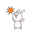 しろうさとくろうさ（個別スタンプ：5）