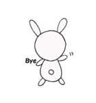 しろうさとくろうさ（個別スタンプ：30）