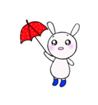 しろうさとくろうさ（個別スタンプ：33）