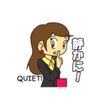 OL Hanako（個別スタンプ：35）
