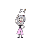 ダンスな人々（個別スタンプ：4）