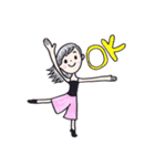 ダンスな人々（個別スタンプ：5）