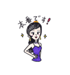 ダンスな人々（個別スタンプ：35）