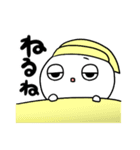 丸い人のあかさたな（個別スタンプ：27）