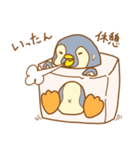 とうふペンギン（個別スタンプ：25）