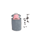 ぼーっとしたブタ（個別スタンプ：34）