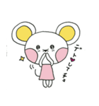 気持ちチュたえるねずみ（個別スタンプ：36）