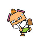 【よく使える】ぬのべ犬スタンプ（個別スタンプ：22）