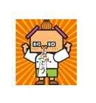 【よく使える】ぬのべ犬スタンプ（個別スタンプ：25）
