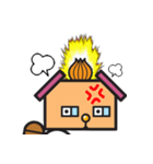 【よく使える】ぬのべ犬スタンプ（個別スタンプ：32）