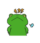 ネコとカエルのスタンプ（個別スタンプ：12）