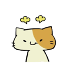 ネコとカエルのスタンプ（個別スタンプ：18）