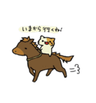 ネコとカエルのスタンプ（個別スタンプ：24）
