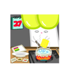 BINZO, YOUR LONELY BEAN SPROUT (DAILY)（個別スタンプ：40）