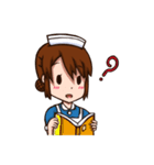 A little student nurse（個別スタンプ：11）