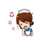A little student nurse（個別スタンプ：20）