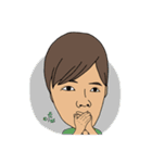 Big head Boy（個別スタンプ：6）