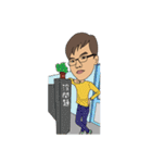 Big head Boy（個別スタンプ：36）