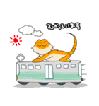 フトアゴヒゲトカゲのスタンプ2（個別スタンプ：28）