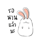 The Fluffy Fatty Rabbit（個別スタンプ：6）