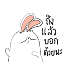 The Fluffy Fatty Rabbit（個別スタンプ：14）