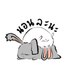 The Fluffy Fatty Rabbit（個別スタンプ：17）