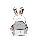 The Fluffy Fatty Rabbit（個別スタンプ：30）